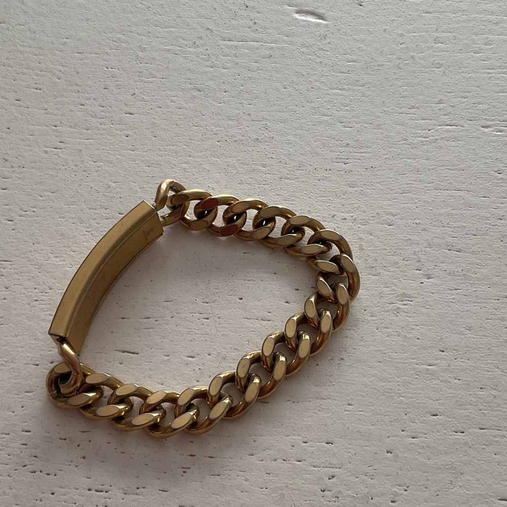 Gold Chain Bracelet for Men